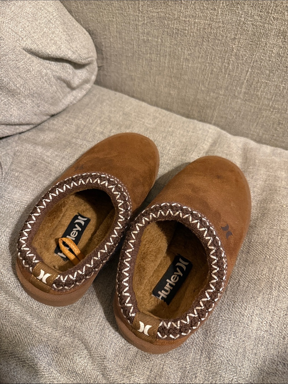 Girls Hurley ugg slippers